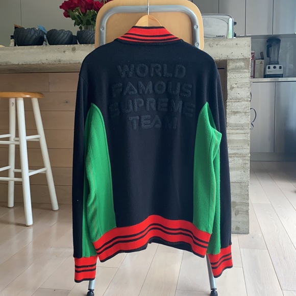 Supreme Collab x Fila "Supreme Team" Track Jacket - Picture 2 of 8